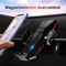 Magnetic Car Phone Holder With 66W Wireless Fast Charger And Infrared Auto Clamping Air Vent Mount 1