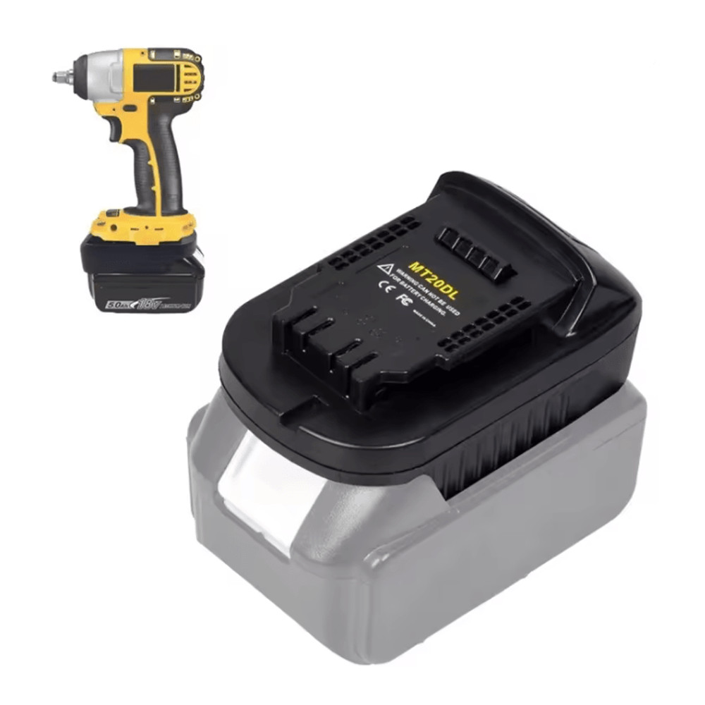 MT20DL Battery Adapter Converter For Makita 18V Li Ion To Dewalt 18V 20V Power Tools 0