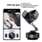Magnetic Car Phone Holder Foldable 360 Degree Aluminum Alloy Mount For Smartphones 3