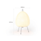 Japanese Style Rice Paper Table Lamp Tripod LED Desk Lamp For Bedroom And Living Room 2
