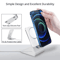 Aluminum Desktop Phone Stand Compatible With Magsafe Charger For IPhone 1