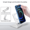 Aluminum Desktop Phone Stand Compatible With Magsafe Charger For IPhone 1