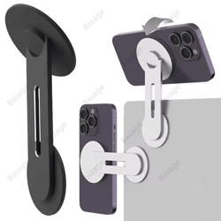 magnetic laptop phone holder with adjustable arm for iphone and monitors