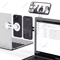 Magnetic Laptop Phone Holder With Adjustable Arm For IPhone And Monitors 1