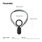 Magnetic Neck Phone Holder With Quick Release Silicone Mount 3