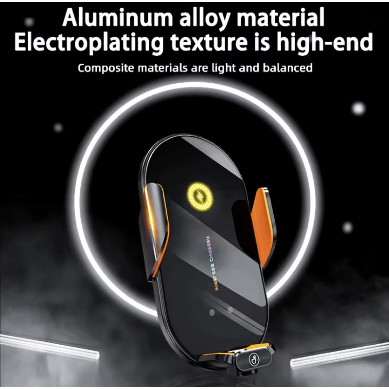 Car Wireless Phone Charger With Automatic Infrared Induction And Fast Charging 1