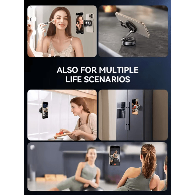 Joyroom Magnetic Car Phone Holder With Strong Suction And 360 Degree Rotation 2