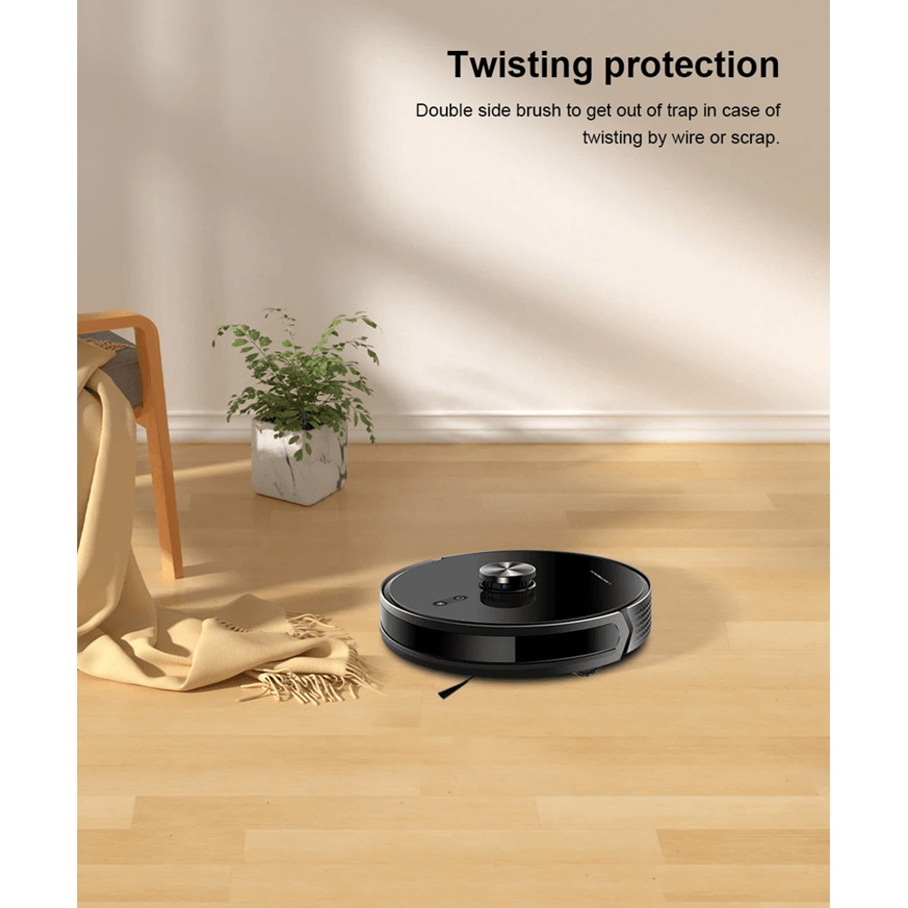 Liectroux X6 Robot Vacuum Cleaner With Lidar Navigation And Carpet Boost 3