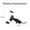 Universal Motorcycle Phone Holder With 360 Degree Rotation For Rearview Mirror Mount 3