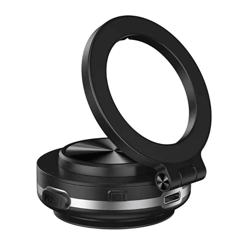 Magnetic Car Phone Holder With Strong Vacuum Suction And 360 Degree Rotation 3