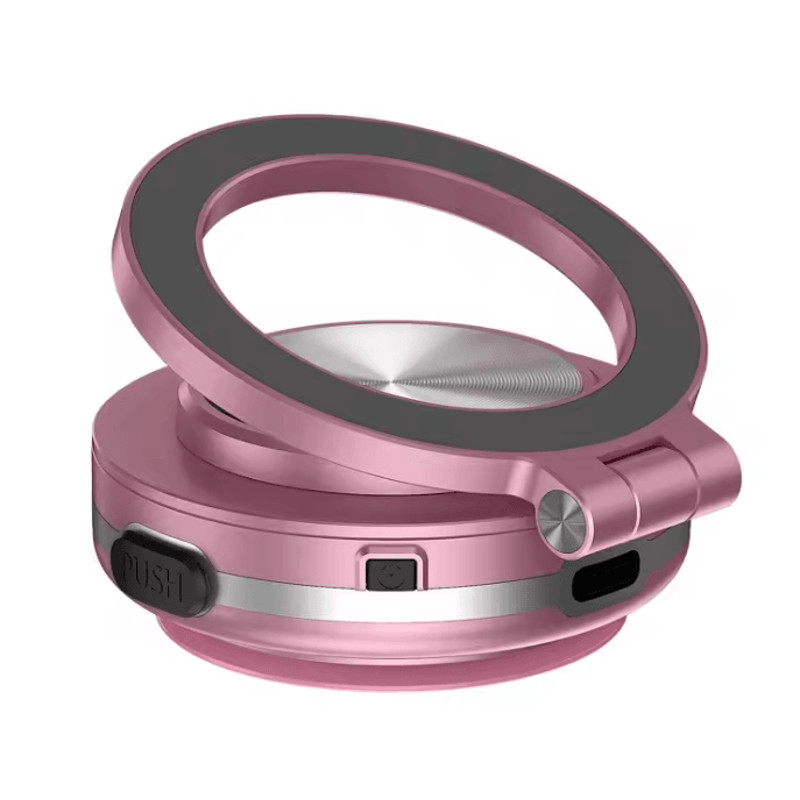 Magnetic Car Phone Holder With Strong Vacuum Suction And 360 Degree Rotation 4