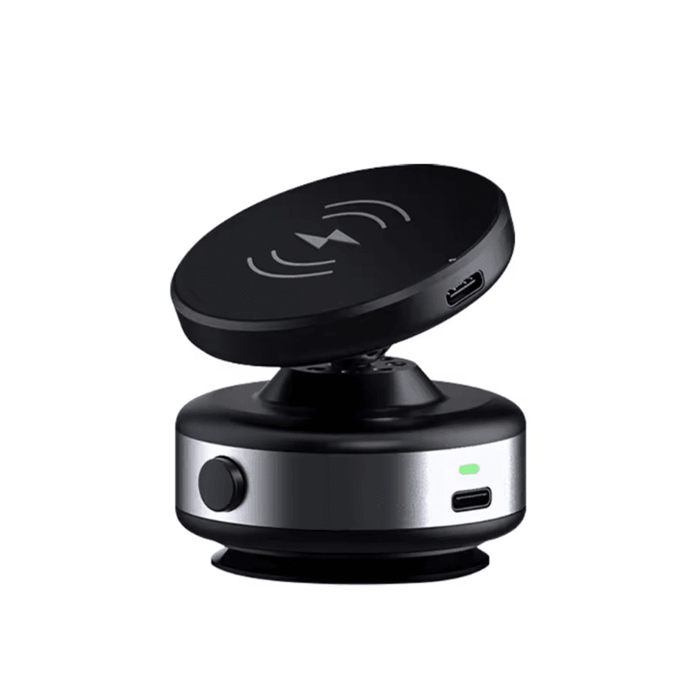 Magnetic Car Phone Holder With Strong Vacuum Suction And 360 Degree Rotation 5