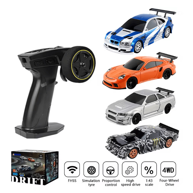 Mini RC Drift Car With 4WD And High Speed Remote Control Racing Design 0