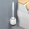 Silicone Toilet Brush With Holder For Deep Bathroom Cleaning 5