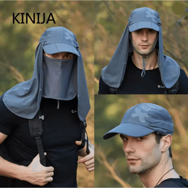 UV Protection Sun Hat With Foldable Quick Drying Design For Outdoor Adventures 0