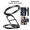 Double Sided Magnetic Phone Stand With MagSafe Ring Holder And Kickstand 0