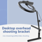 Dimmable LED Ring Light With Tripod And Phone Holder For Content Creation 0