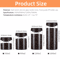 Vacuum Sealed Coffee Storage Jar With Airtight Glass Design 2