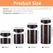 Vacuum Sealed Coffee Storage Jar With Airtight Glass Design 2