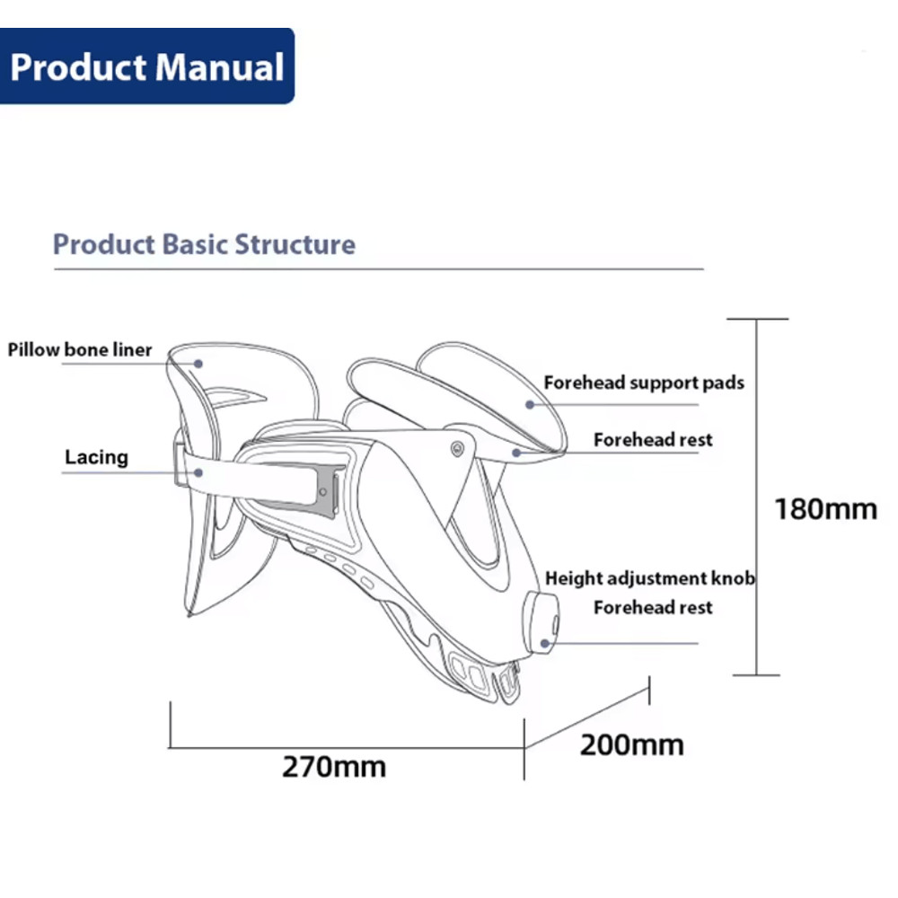 Adjustable Cervical Neck Traction Device For Spine Alignment And Pain Relief 2