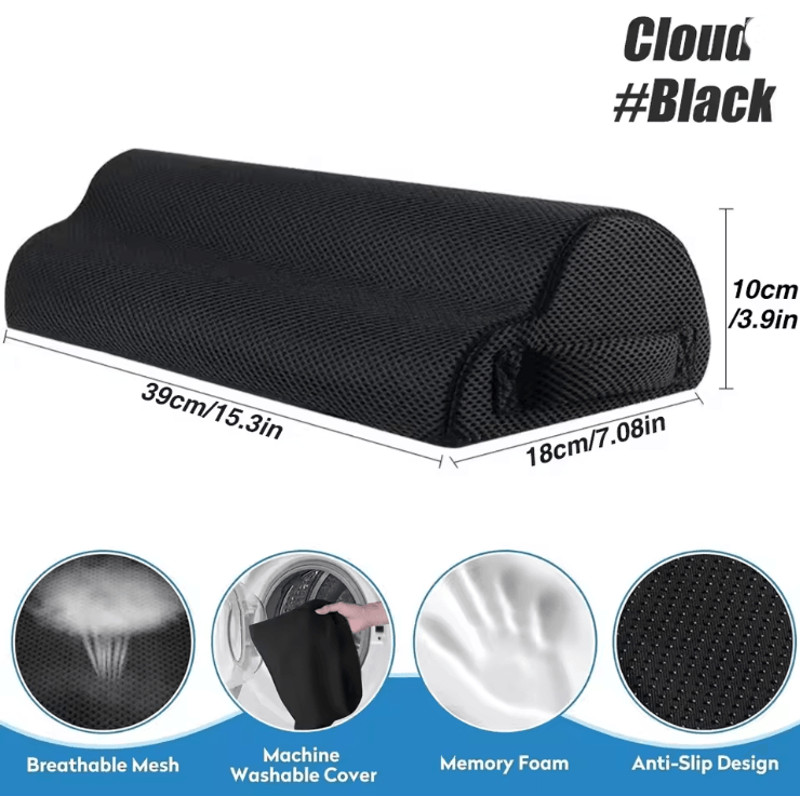 Memory Foam Foot Rest For Under Desk Comfort And Support 3