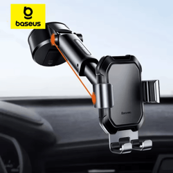 universal gravity car phone holder with strong suction cup