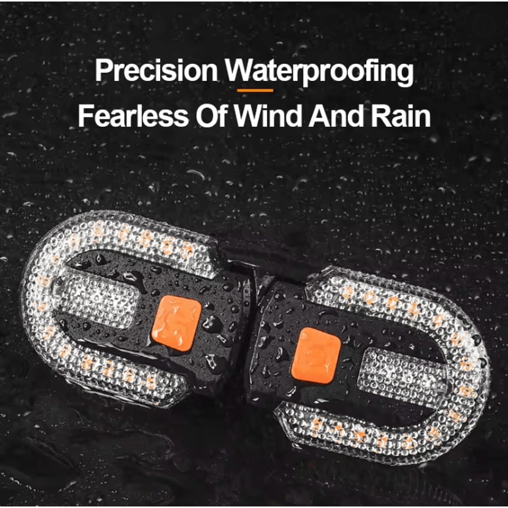 Wireless Bike Turn Signal Light With Remote Control 1