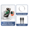 4 In 1 Wireless Charging Station With Magnetic Fast Charging Dock For IPhone Airpods And Apple Watc 3