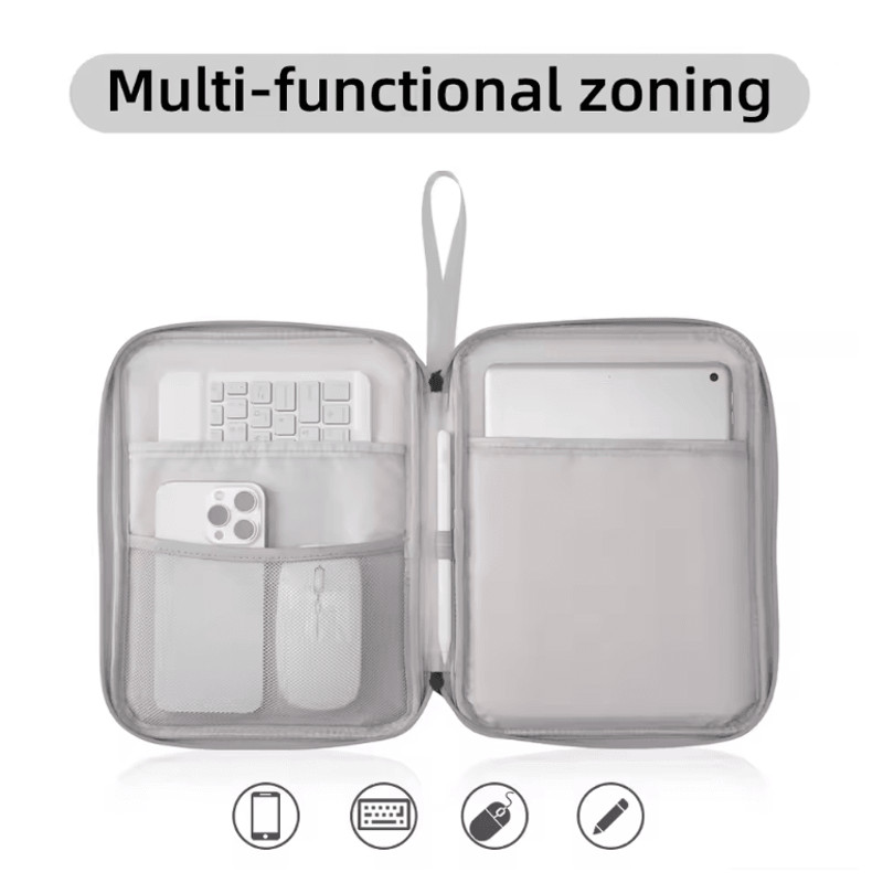 Waterproof Tablet Sleeve Bag With Zipper Pouch For IPad Pro And IPad Air 1