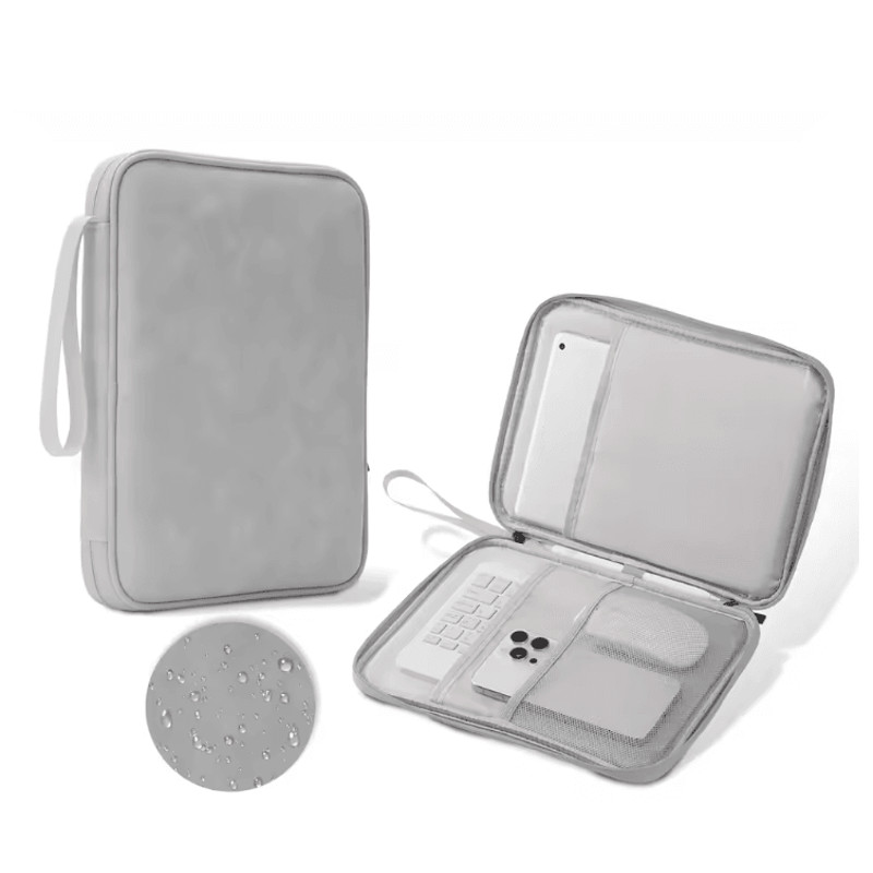 Waterproof Tablet Sleeve Bag With Zipper Pouch For IPad Pro And IPad Air 4