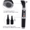 Professional Otoscope With Light For Ear Examination And Infection Detection 2