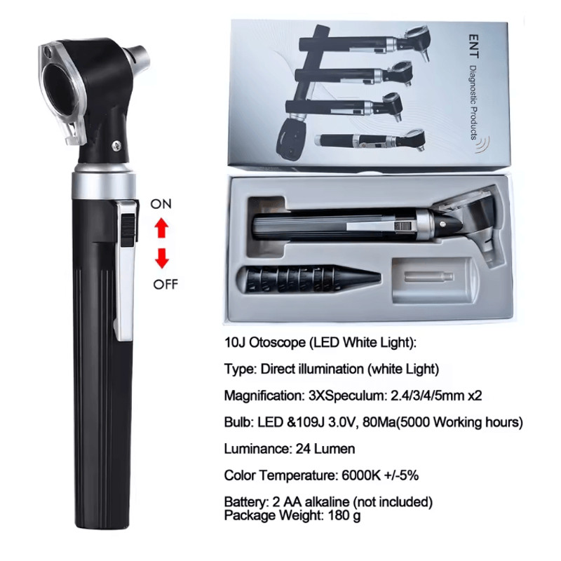 Professional Otoscope With Light For Ear Examination And Infection Detection 3