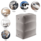 Portable Inflatable Travel Footstool With Adjustable Height And Storage Bag 1
