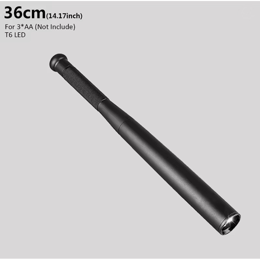 Baseball Bat LED Flashlight Super Bright Waterproof Torch 6