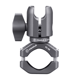 motorcycle phone holder extension mount with anti theft design