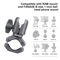 Motorcycle Phone Holder Extension Mount With Anti Theft Design 4