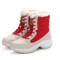 Womens Waterproof Winter Snow Boots With Fur Lining 6