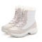 Womens Waterproof Winter Snow Boots With Fur Lining 7
