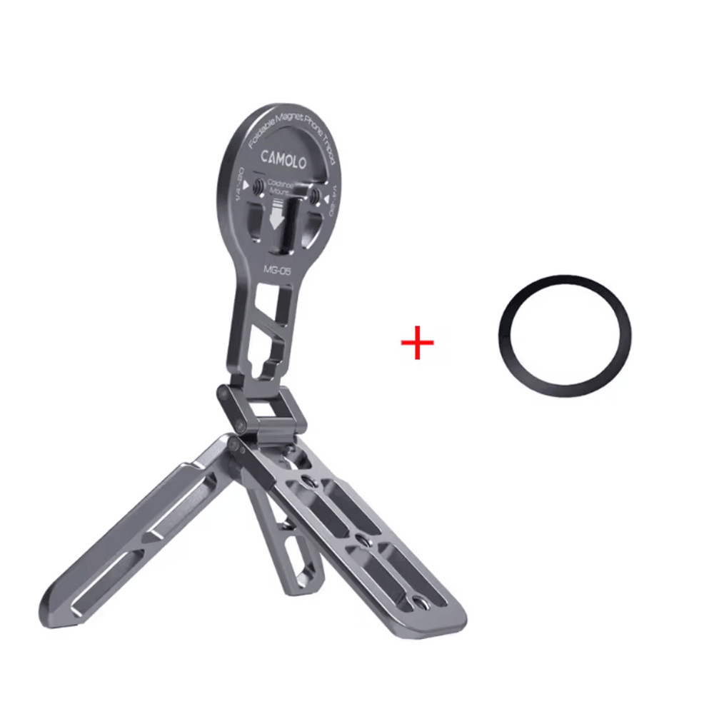Magnetic Magsafe Phone Tripod With Cold Shoe Mount 4