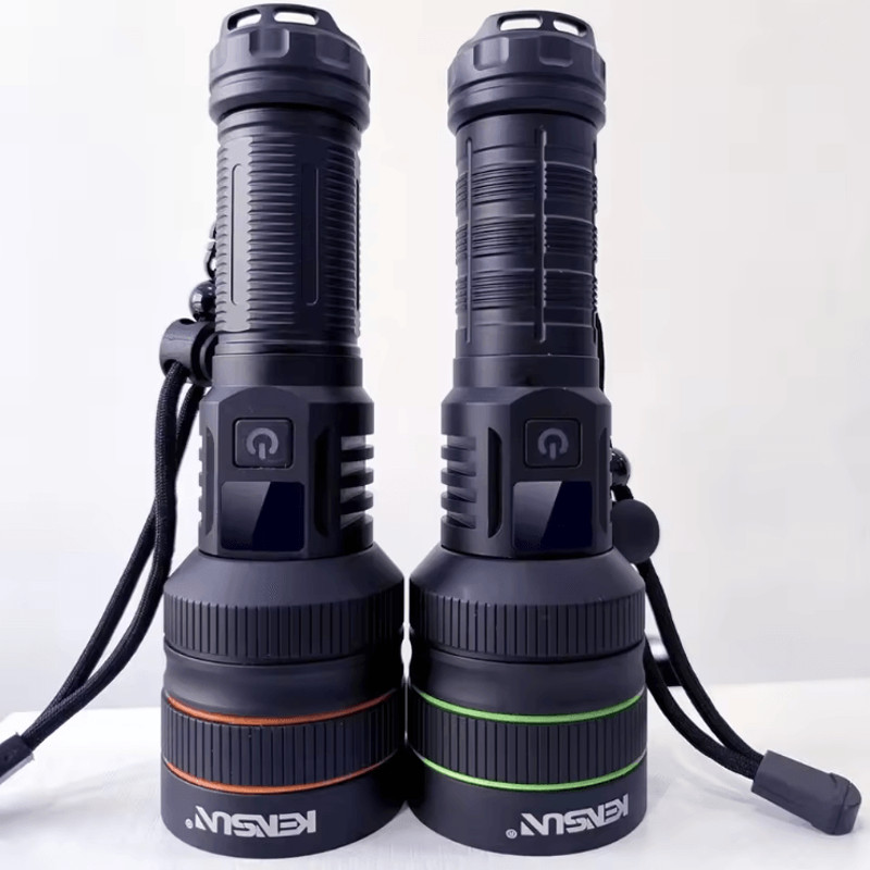 High Power LED Flashlight USB Rechargeable Tactical Torch 2