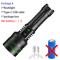 High Power LED Flashlight USB Rechargeable Tactical Torch 3