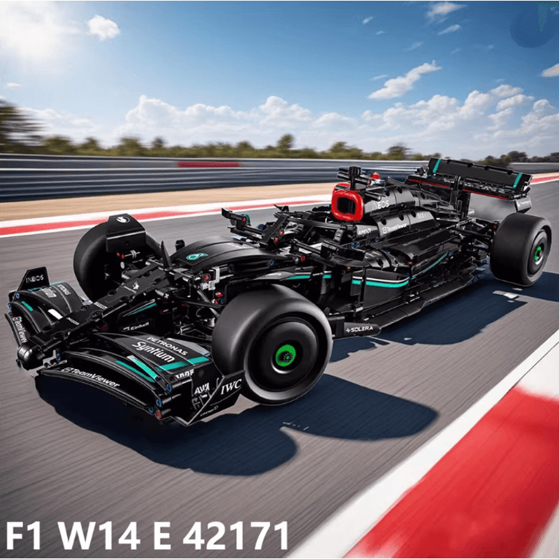 F1 Racing Car Building Blocks Model Kit For Adults 0