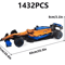 F1 Racing Car Building Blocks Model Kit For Adults 4