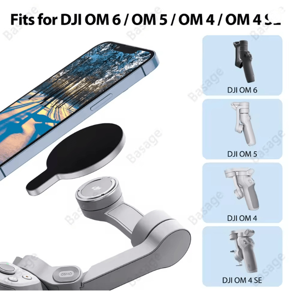 Magnetic Phone Adapter Mount For DJI Osmo Gimbals With Quick Release 1