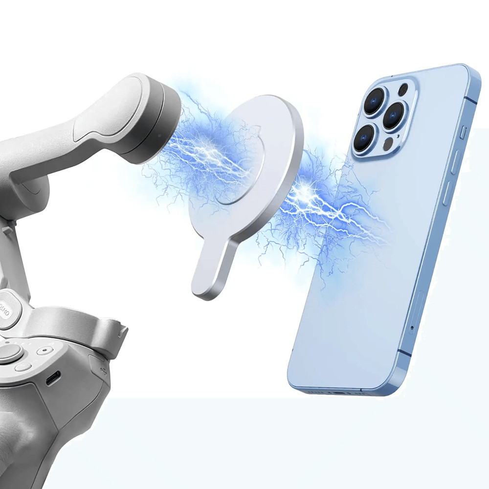 Magnetic Phone Adapter Mount For DJI Osmo Gimbals With Quick Release 3