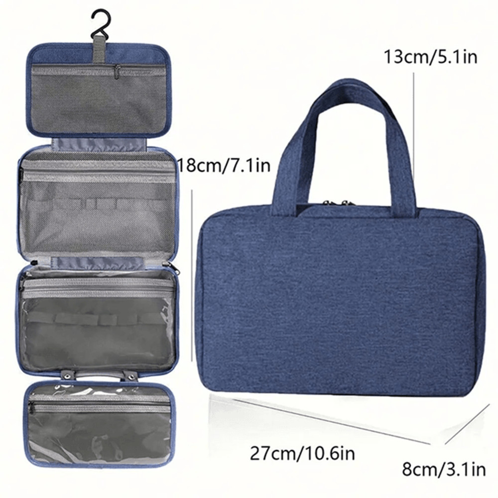 Waterproof Hanging Toiletry Bag Large Travel Organizer 11