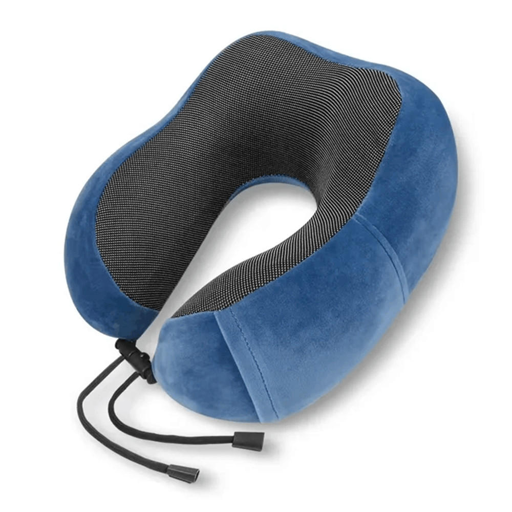 Memory Foam Travel Neck Pillow With U Shaped Support 4