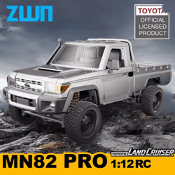 1 to 12 scale rc off road truck with 4wd and controllable headlights