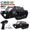 JJRC C8812 RC Tracked Tank With LED Lights Full Scale Model 0