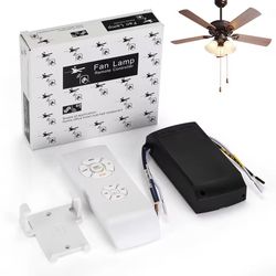 universal ceiling fan remote control kit with timing and speed adjustment